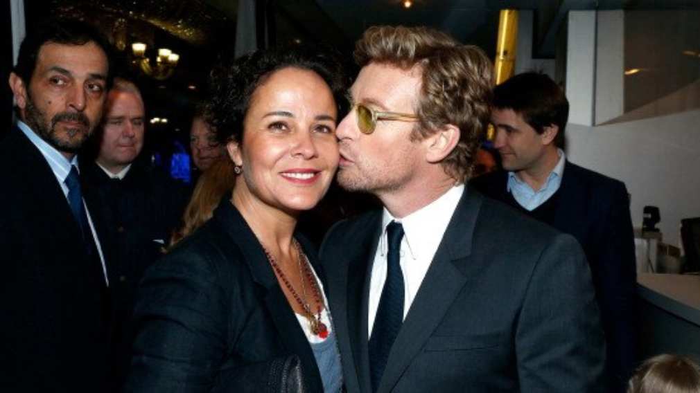 Звезда «Менталиста» Саймон Бейкер и его жена Ребекка Ригг